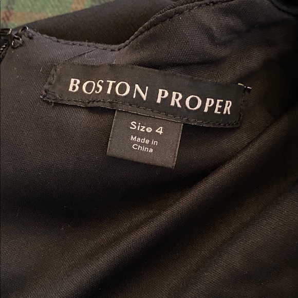 Boston Proper Little Black Dress NWT - Picture 7 of 10